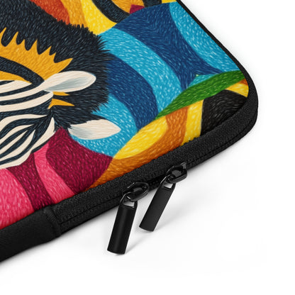 Colourful Zebras - Laptop Sleeve