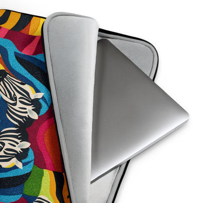 Colourful Zebras - Laptop Sleeve